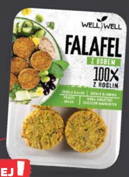Well Well Falafel z bobem 200 g