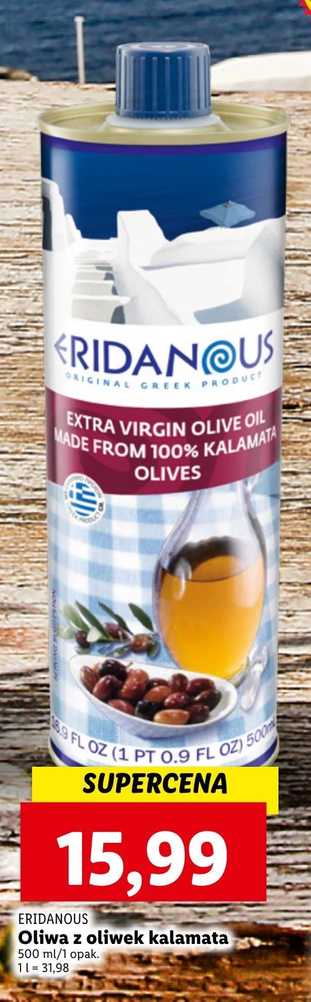 Oliwa z oliwek Eridanous