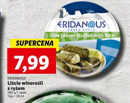 Liście winogron Eridanous