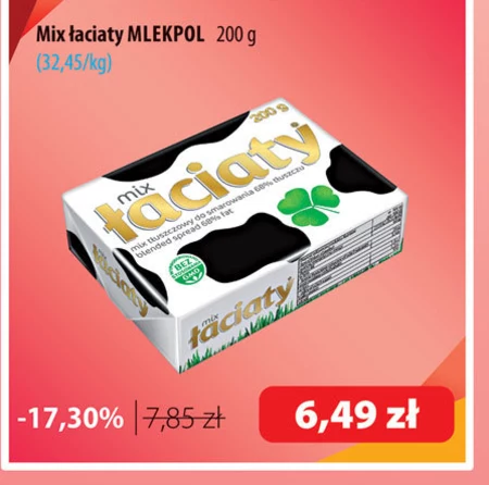 Łaciaty Mix tłuszczowy do smarowania 200 g