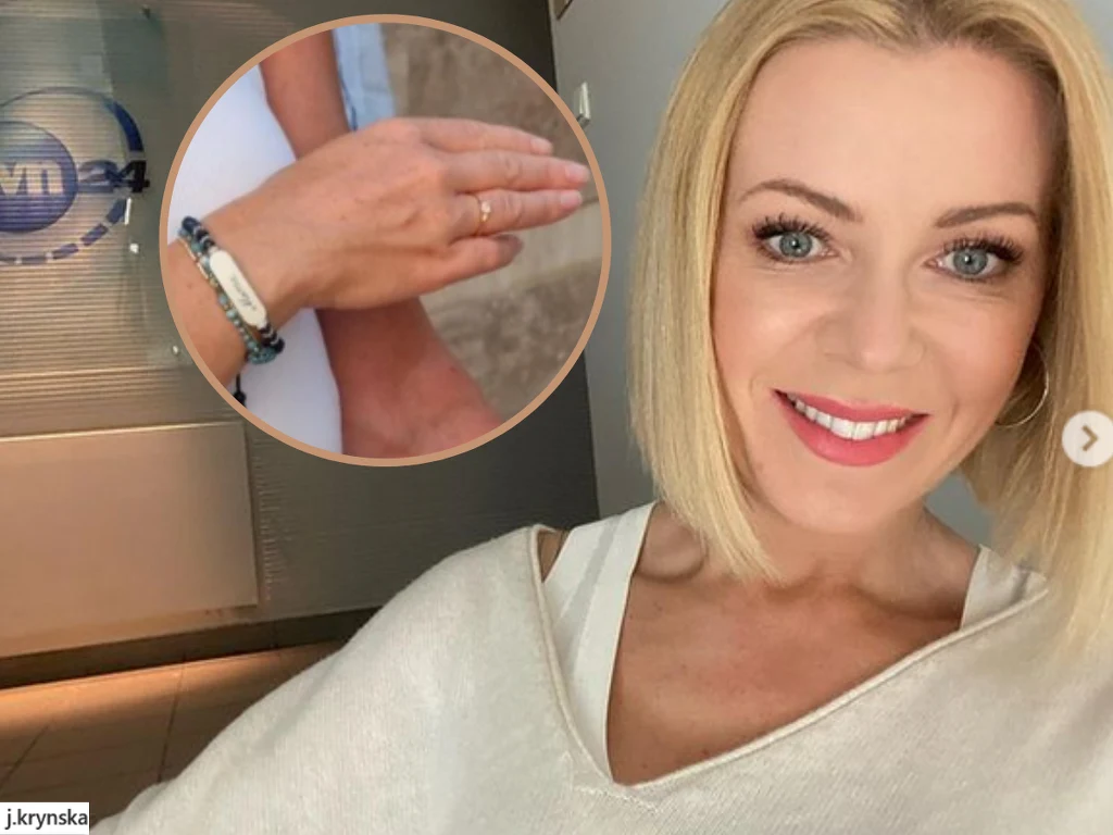 Dziennikarka TVN24 ogłosiła radosną wieść. Powiedziała "TAK"! Pierścionkiem pochwaliła się na IG @j.krynska/