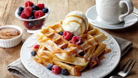 ​Gofry będą lepsze niż nad Bałtykiem. Wystarczy, że dodasz jeden sekretny składnik