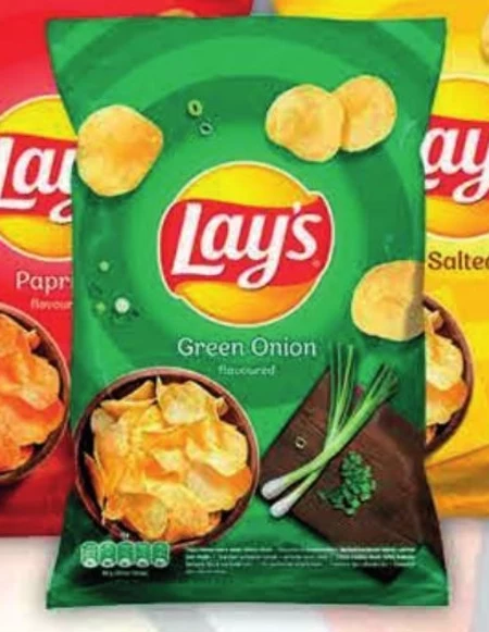 Lay's Chipsy ziemniaczane o smaku zielonej cebulki 140 g