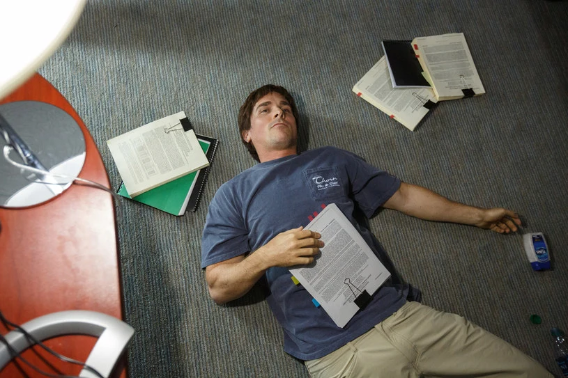 Christian Bale w filmie "Big Short" Christian Bale w filmie "Big Short"