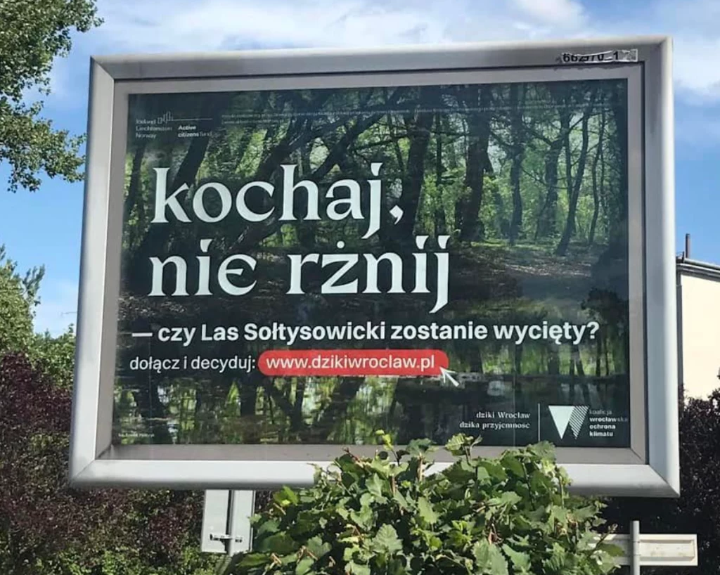 Takie billboardy pojawiły się we Wrocławiu
