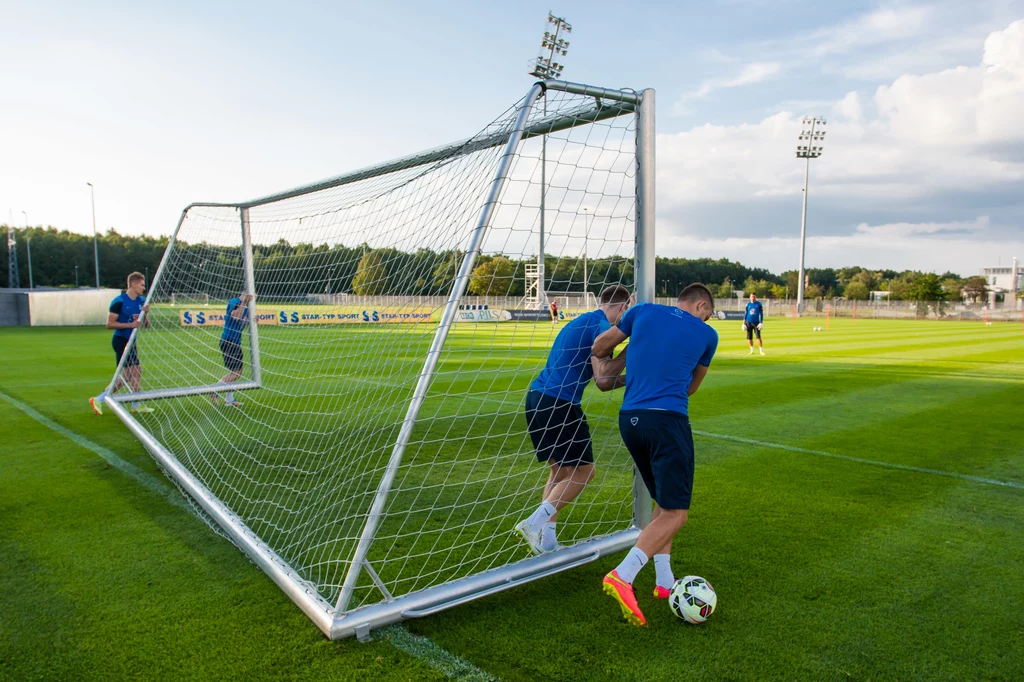 Trening Lecha Poznań przed meczem ze Stjarnan