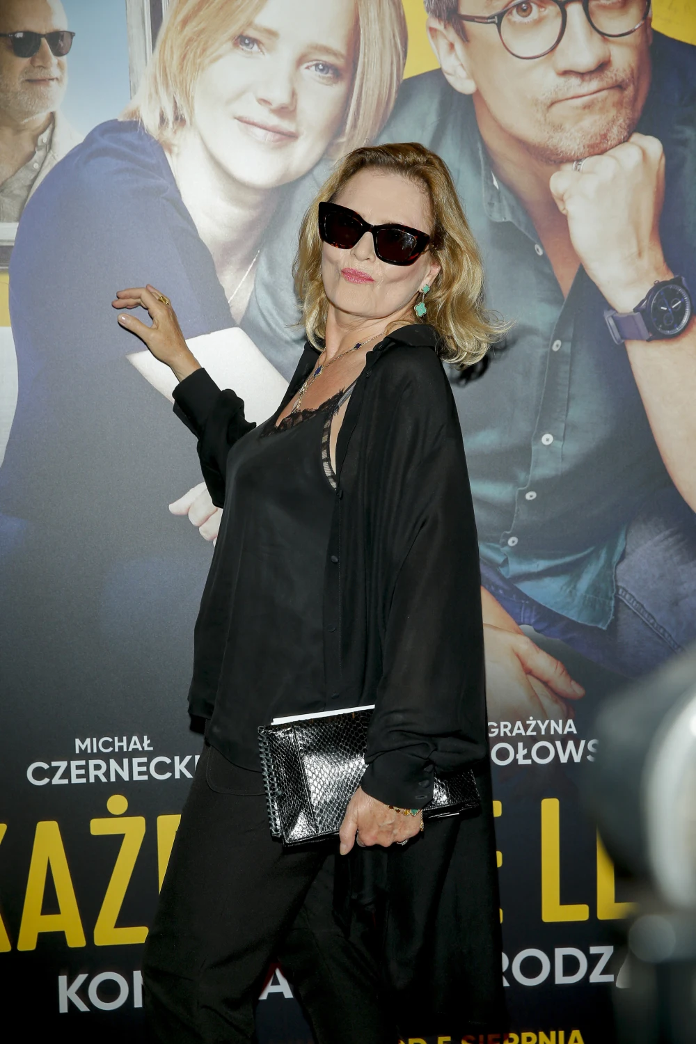 Premiera filmu "Każdy wie lepiej": Grażyna Szapołowska Premiera filmu "Każdy wie lepiej": Grażyna Szapołowska