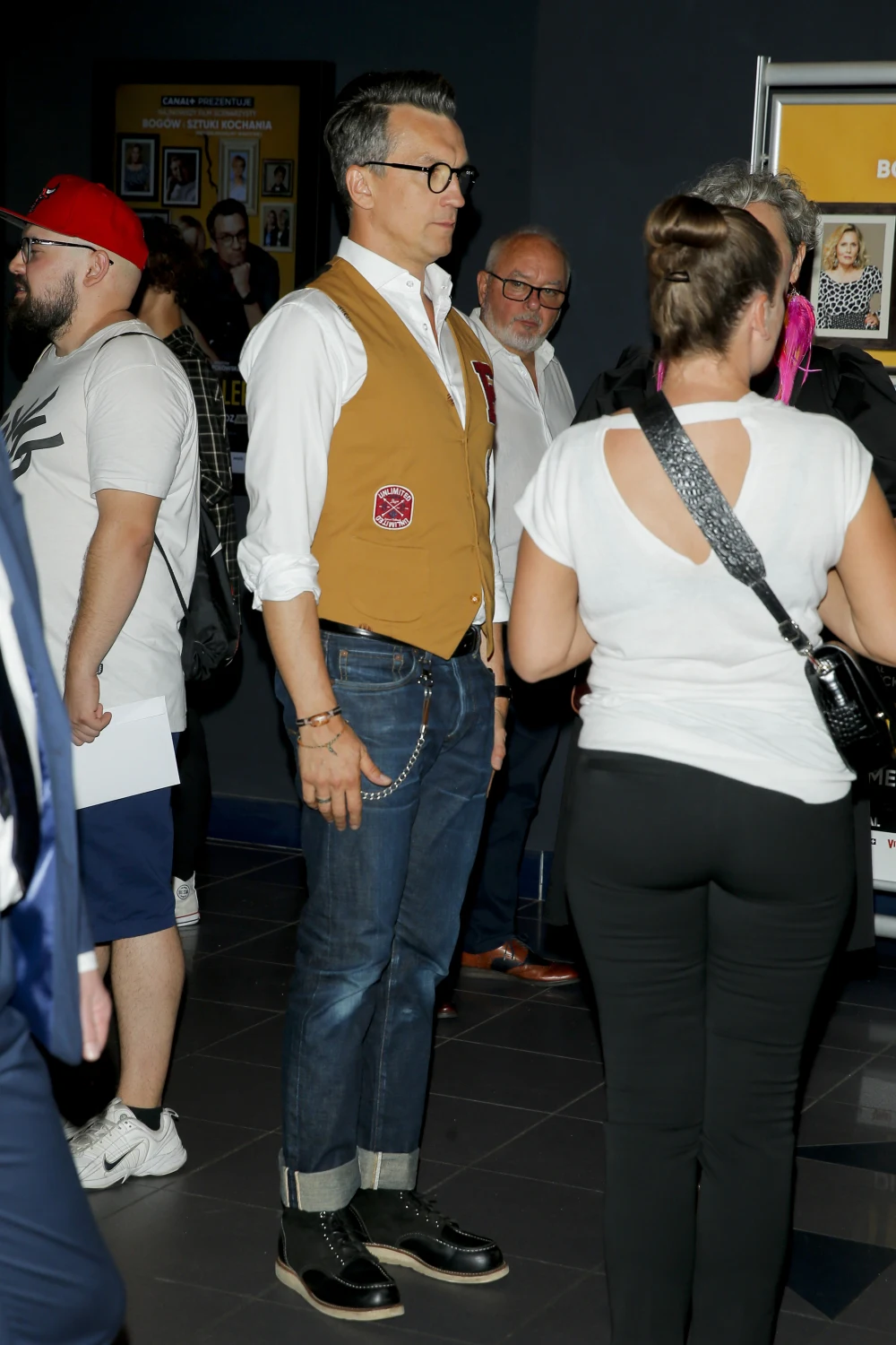 Premiera filmu "Każdy wie lepiej": Michał Czernecki Premiera filmu "Każdy wie lepiej": Michał Czernecki