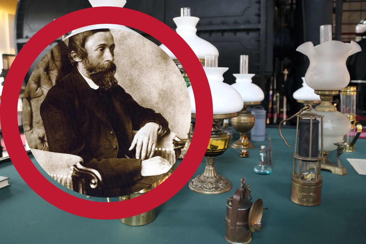 Lampy naftowe wynalazł Ignacy Łukasiewicz Lampy naftowe wynalazł Ignacy Łukasiewicz