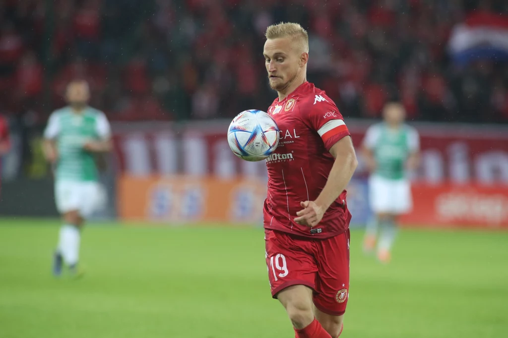 Bartłomiej Pawłowski jest liderem Widzewa Łódź Bartłomiej Pawłowski jest liderem Widzewa Łódź
