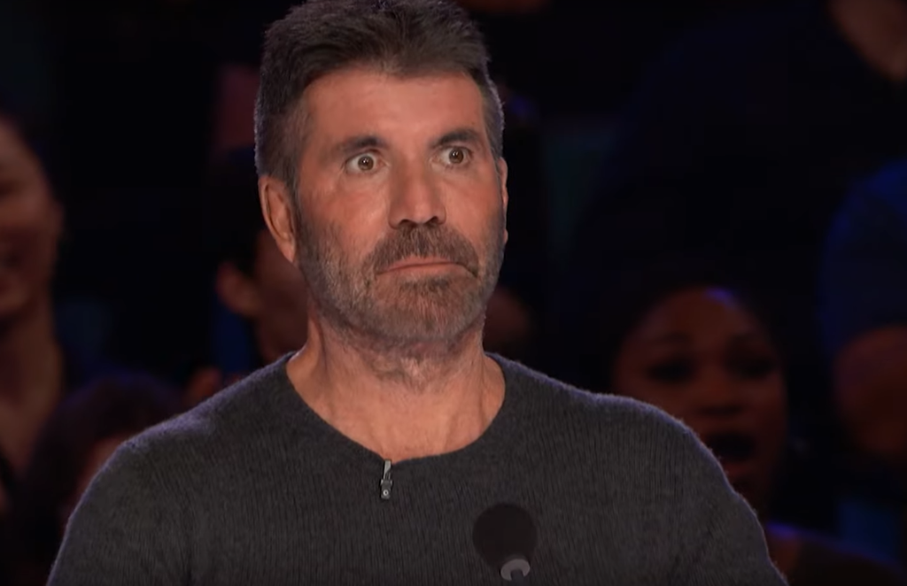 Simon Cowell nie krył zdumienia w "Mam talent" / Youtube