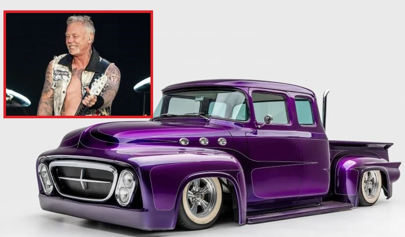 James Hetfield jest wielkim fanem samochodów. James Hetfield jest wielkim fanem samochodów.