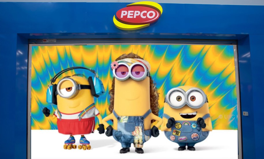 Minionki w Pepco. Pepco.