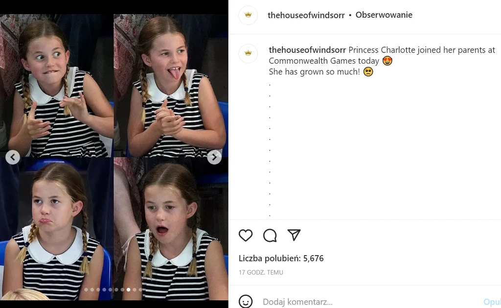 księżniczka Charlotte podczas w pływackich księżniczka Charlotte podczas w pływackich