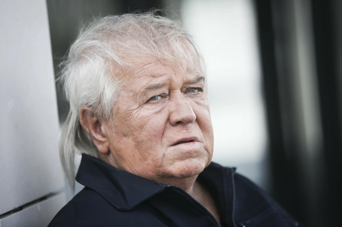 Marian Dziedzięl. Plan filmu "Napad" w Krakowie