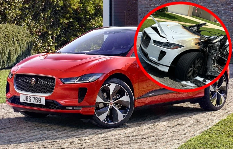 Spłonął kolejny Jaguar I-Pace / materiały prasowe / Electrek Spłonął kolejny Jaguar I-Pace / materiały prasowe / Electrek