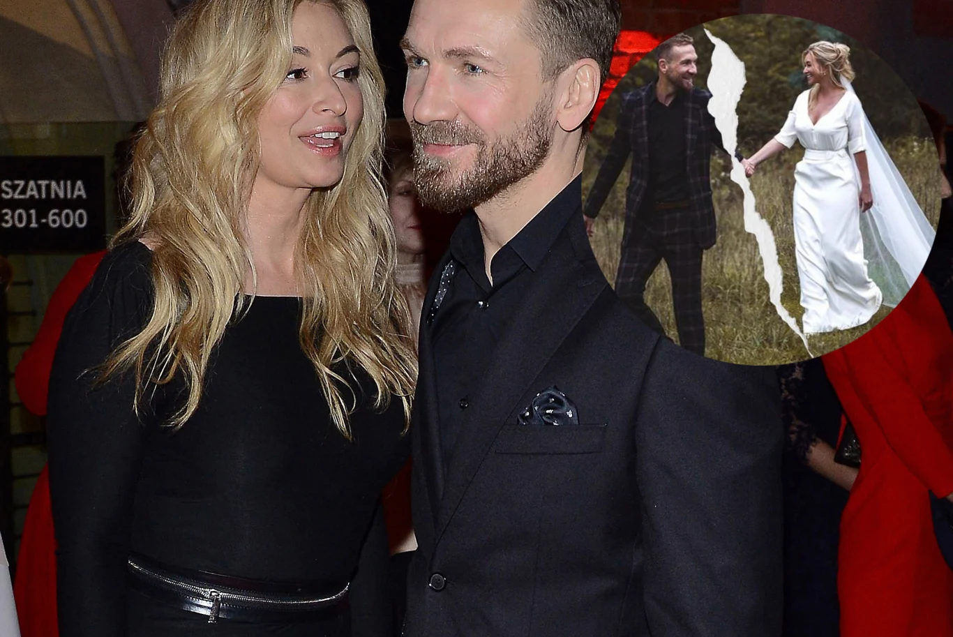 Martyna Wojciechowska i Przemek Kossakowski Martyna Wojciechowska i Przemek Kossakowski