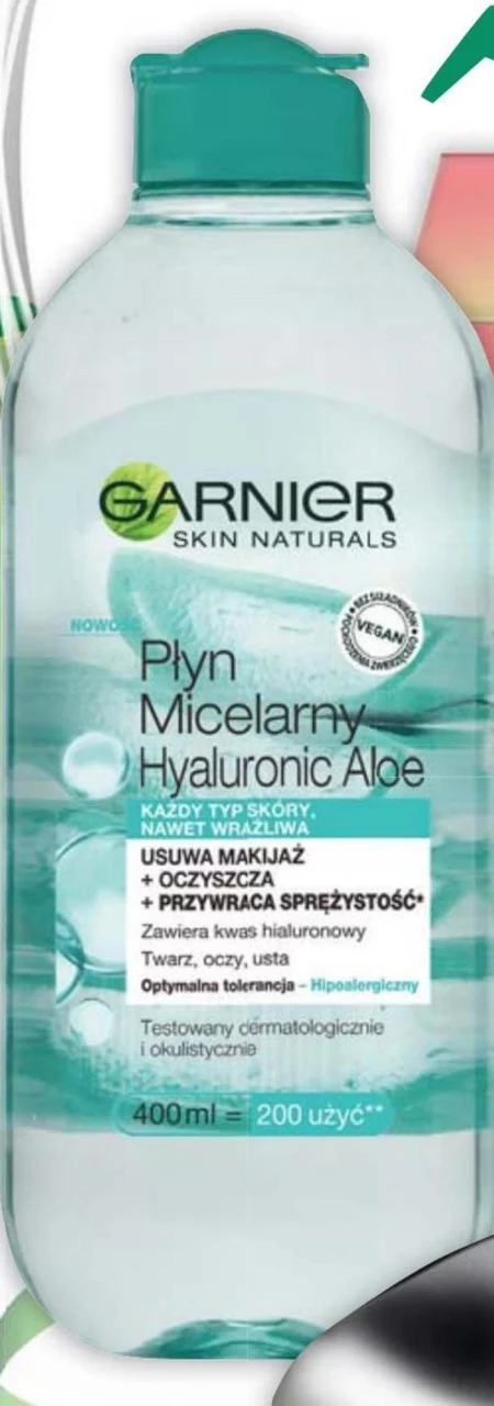 Garnier Hyaluronic Aloe Płyn micelarny 400 ml
