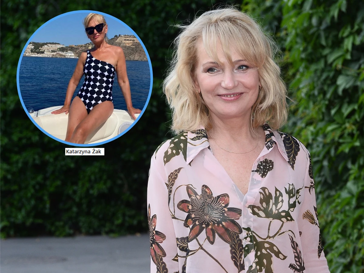 Katarzyna Żak na wakacjach