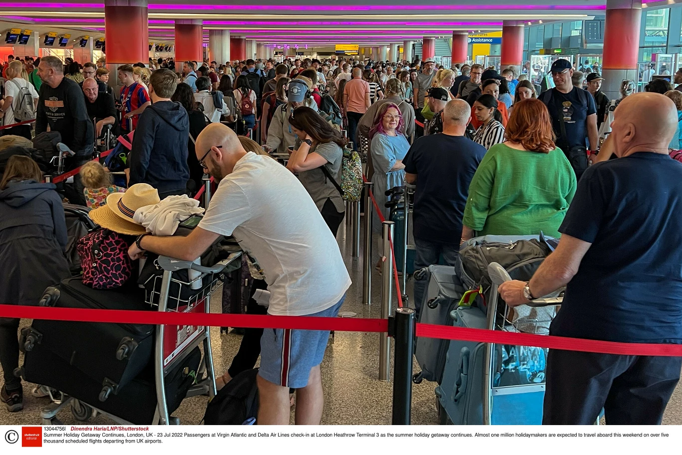 Brytyjczycy ruszyli na wakacje, podczas gdy temp. w Wielkiej Brytanii osiągnęła 40 stopni