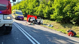 Sulejów: Tragiczny wypadek na drodze krajowej numer 74