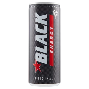 Black Energy Original Gazowany napój energetyzujący 250 ml - 1