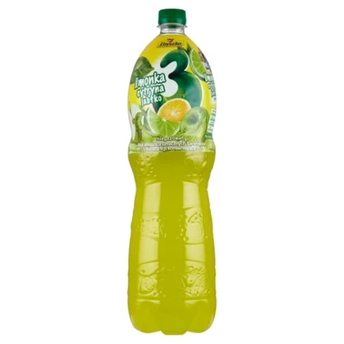 Zbyszko Napój niegazowany 3 limonka cytryna jabłko 1,75 l - 0