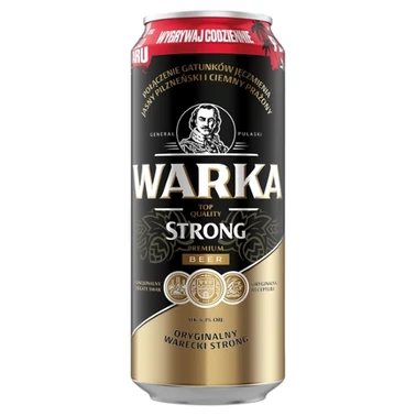 Warka Strong Piwo jasne 500 ml - 3