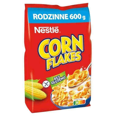 Nestlé Corn Flakes Chrupiące płatki kukurydziane z witaminami 600 g - 1