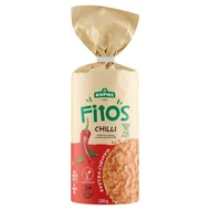 Kupiec Fitos Wafle kukurydziane o smaku papryczki chilli 120 g (15 sztuk)
