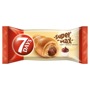 7 Days Super Max Rogalik z nadzieniem kakaowym 110 g - 0