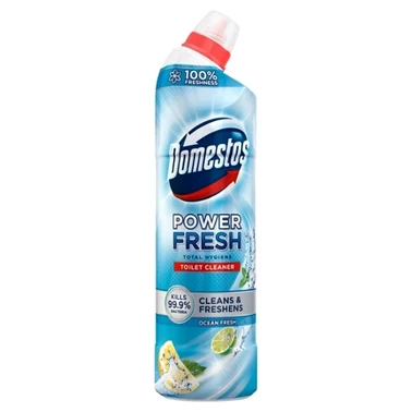 Domestos Power Fresh Ocean Fresh Żel do czyszczenia toalet 700 ml - 0