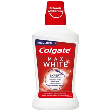 Płyn do płukania jamy ustnej Colgate Max White  - 2