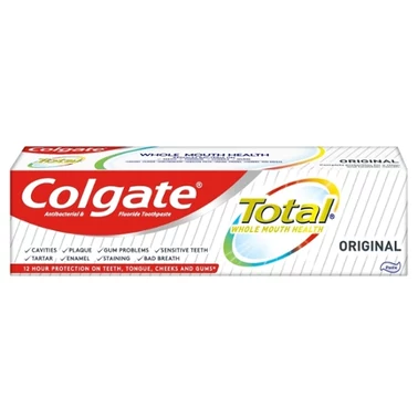 Colgate Total Original multiochronna pasta do zębów z fluorem, miętowa 75 ml - 5