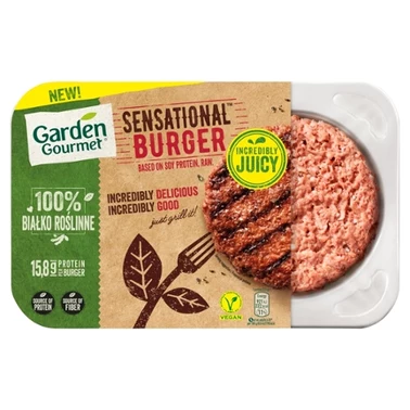 Garden Gourmet Sensational Burger Wegański produkt na bazie białka sojowego 226 g - 5