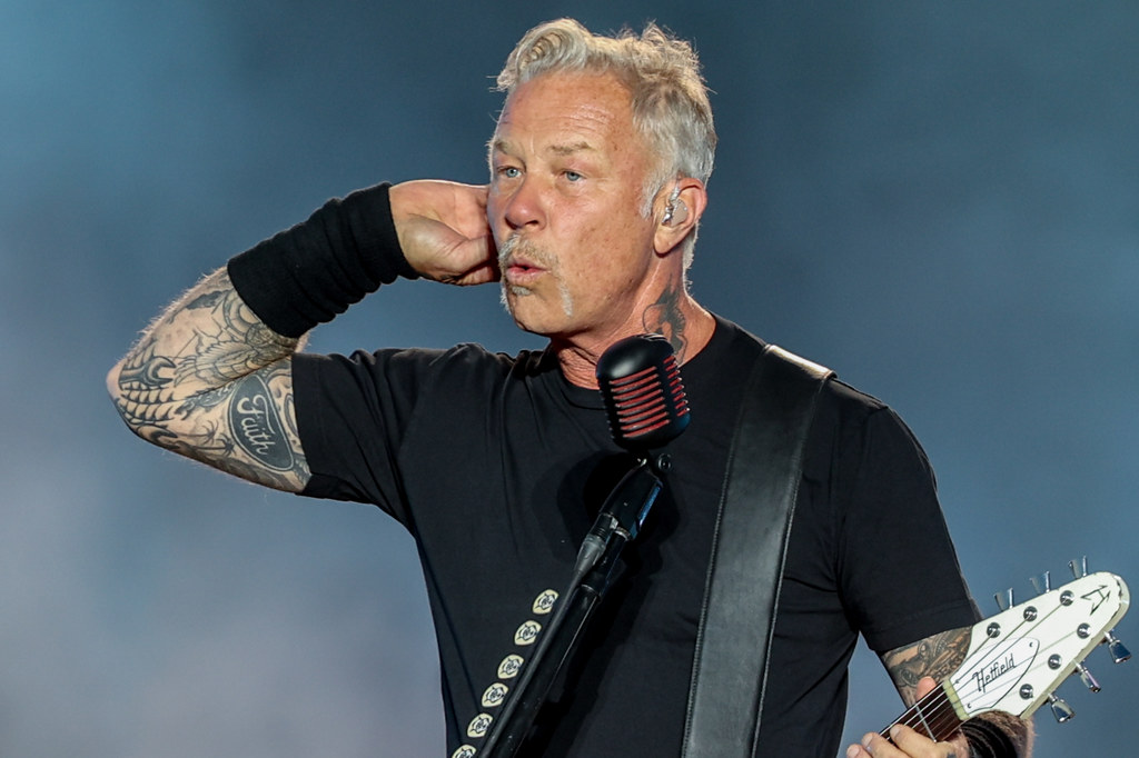 James Hetfield jest wokalistą Metalliki