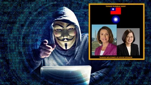 Czas na Chiny! Anonymous przejęli strony rządowe, by przywitać Pelosi na Tajwanie