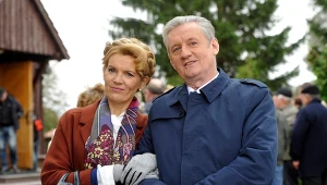 Grzegorz Wons i Dorota Chotecka w serialu "Ranczo"