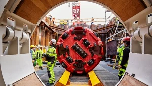 Baltic Pipe - wiercenie tunelu Pogorzelica. Fot. Gaz-System S.A. (zdj. ilustracyjne)