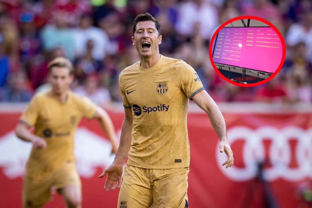 Robert Lewandowski "nie dał szans konkurencji" w sklepie FC Barcelona Robert Lewandowski "nie dał szans konkurencji" w sklepie FC Barcelona
