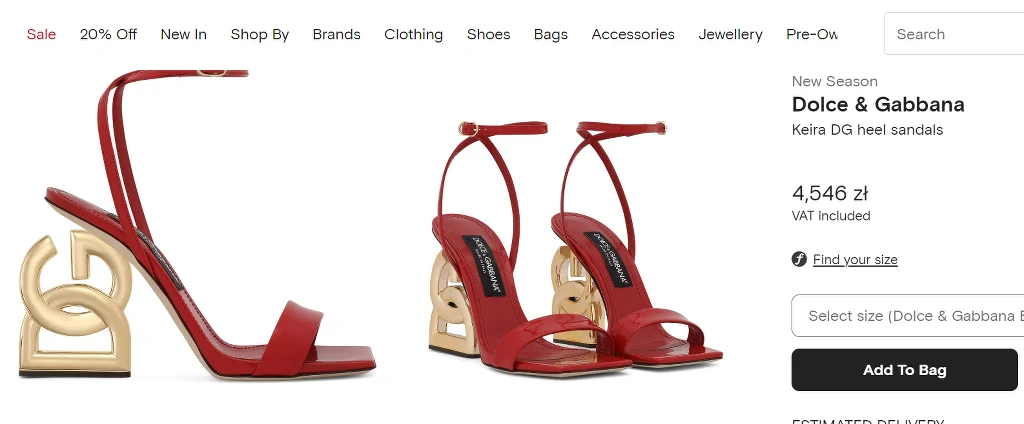 Buty Dolce&Gabbana Anny Lewandowskiej Buty Dolce&Gabbana Anny Lewandowskiej