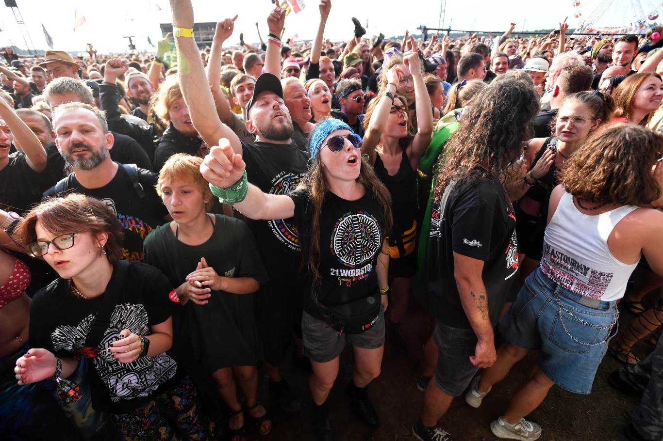 Tak się bawią uczestnicy Pol'and'Rock Festival 2022! Tak się bawią uczestnicy Pol'and'Rock Festival 2022!