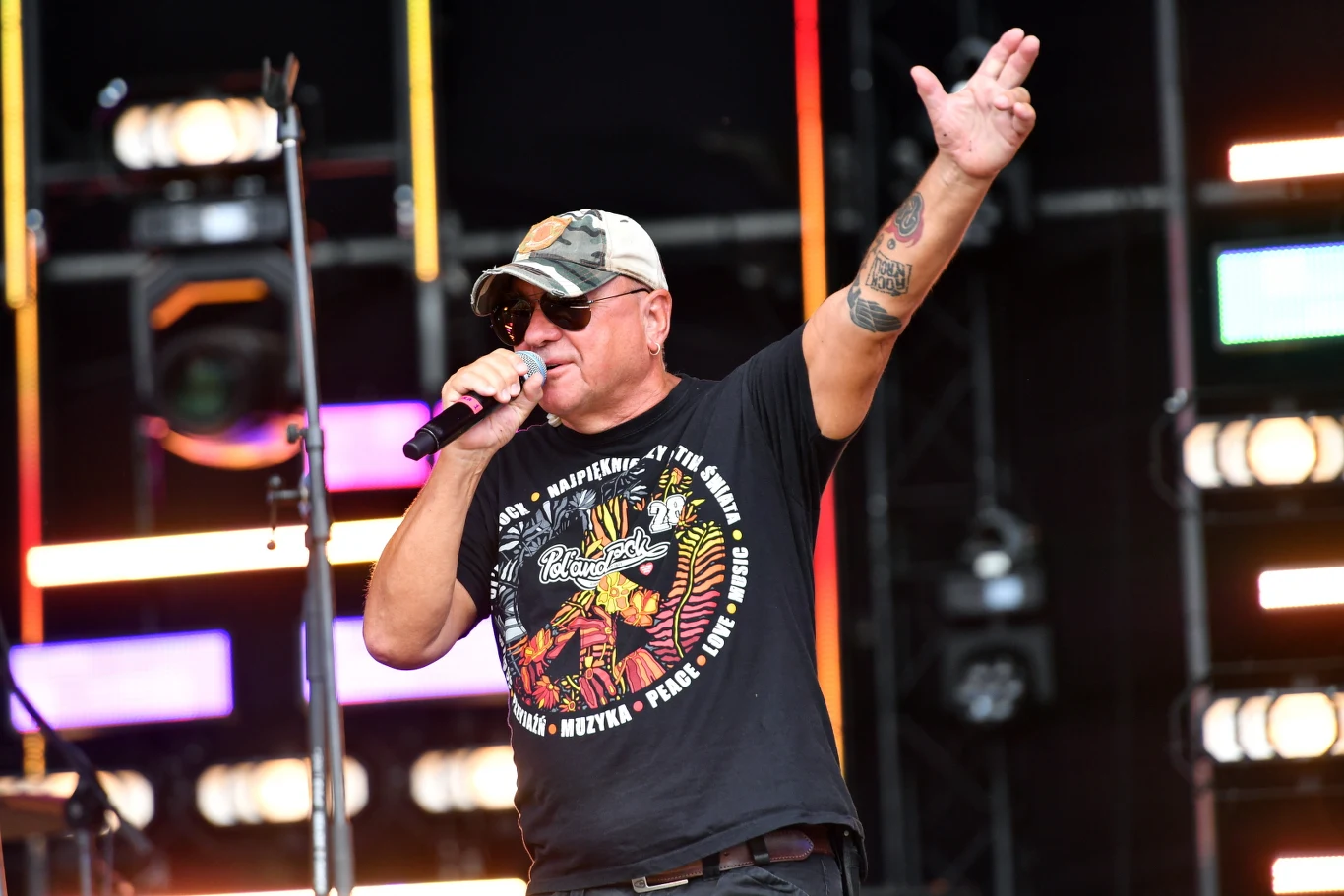 Jurek Owsiak na Dużej Scenie Pol'and'Rock Festival 2022 Jurek Owsiak na Dużej Scenie Pol'and'Rock Festival 2022