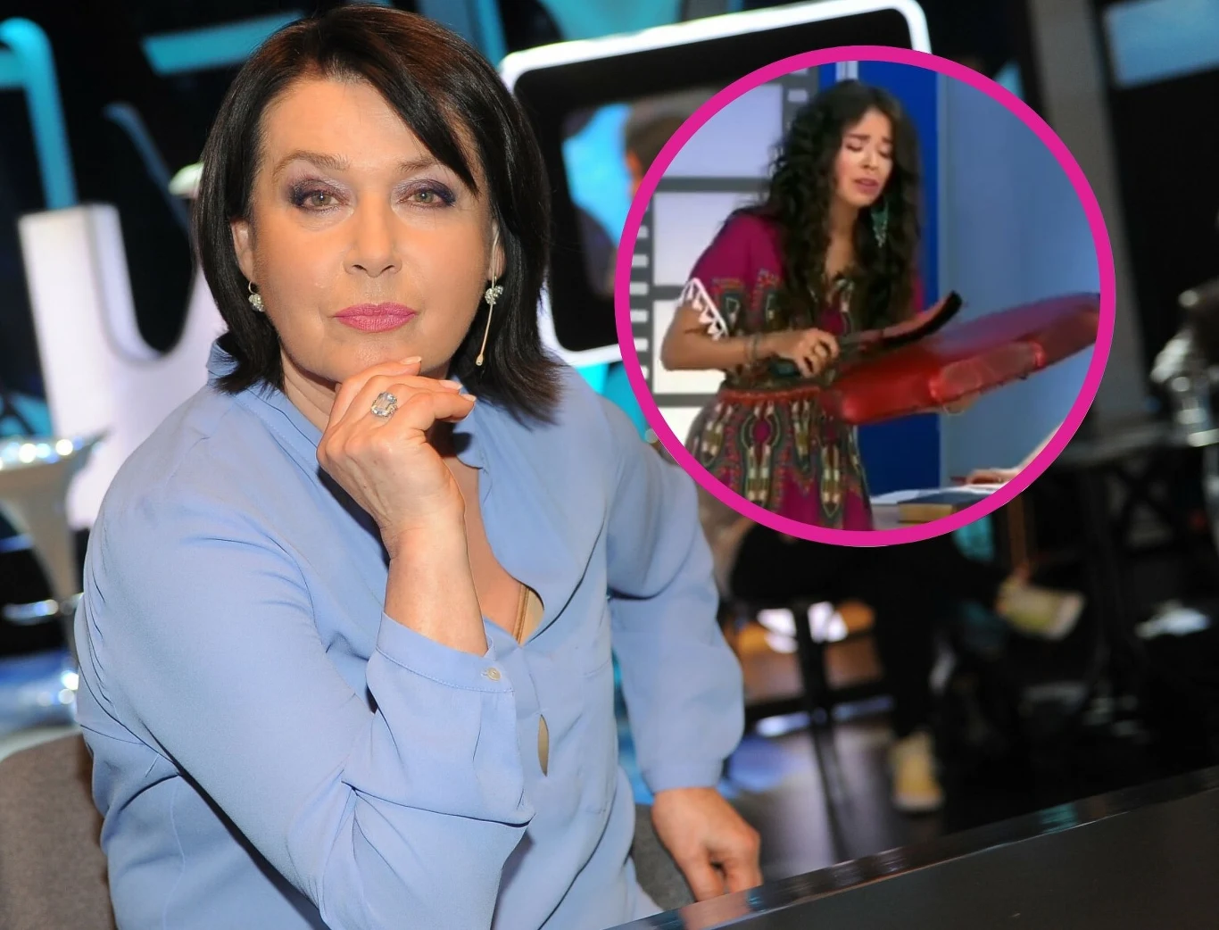 Elżbieta Jaworowicz i Tamara Gonzales Perea Elżbieta Jaworowicz i Tamara Gonzales Perea