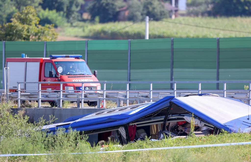 Wypadek polskiego autokaru w Chorwacji