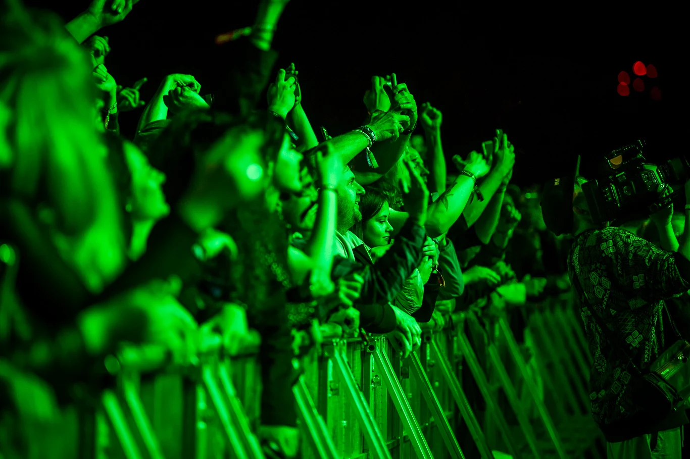 Publiczność podczas koncertu Iggy'ego Popa