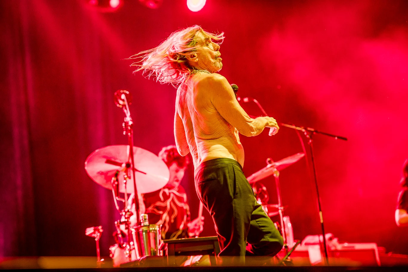 Iggy Pop podczas Off Festivalu 2022 Iggy Pop podczas Off Festivalu 2022