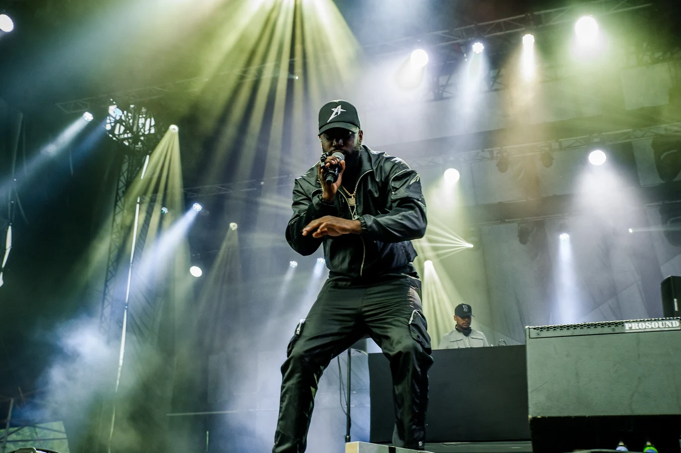 Ghetts podczas OFF Festivalu
