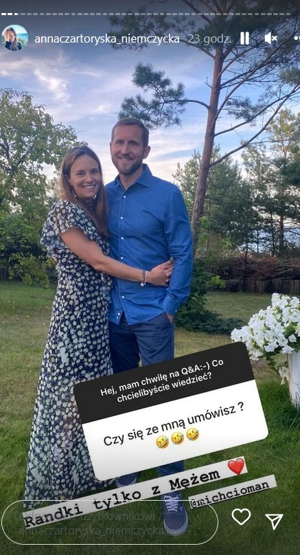 Anna Czartoryska-Niemczycka zorganizowała "Q&A" Anna Czartoryska-Niemczycka zorganizowała "Q&A"