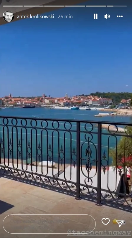 Tak spędza Królikowski rocznicę ślubu Tak spędza Królikowski rocznicę ślubu